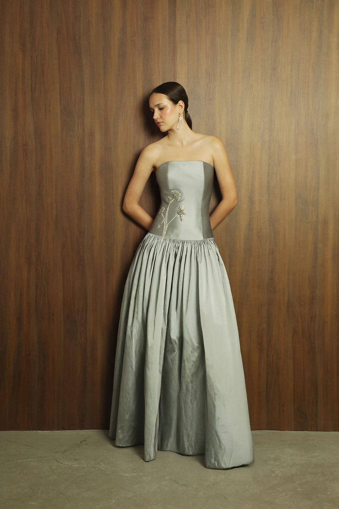 Belle Epoque Dress in Silver
