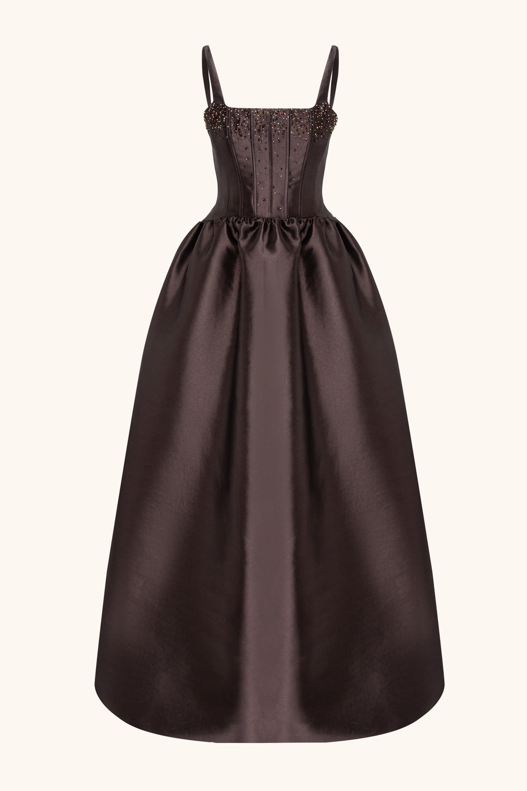 Corset Dress with Embroidered Top