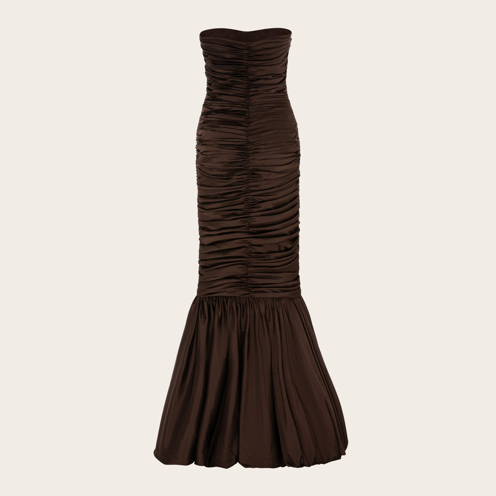 Petal Dress Brown