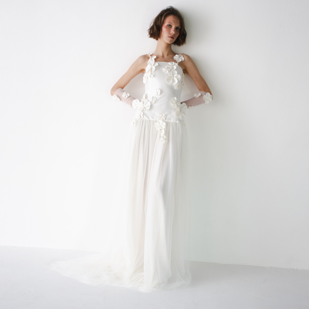 Blossom Dress with Tulle
